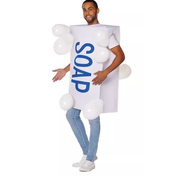 Adult Soap and Loofah Costumes Couples - Picture 2 of 6